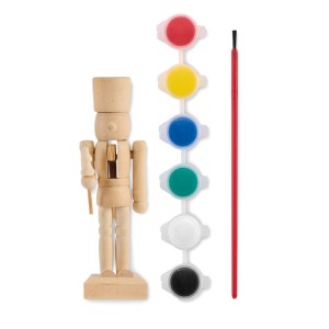 Nutcracker painting set, Wood <font size=1>[ENG]</font>