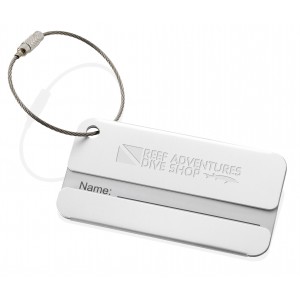 Discovery luggage tag, Silver (Travel items)