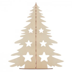 DIY wooden Christmas tree, Wood (Decorations)