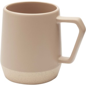 Dolce 300 ml ceramic mug with matt finish, Oatmeal (Mugs)