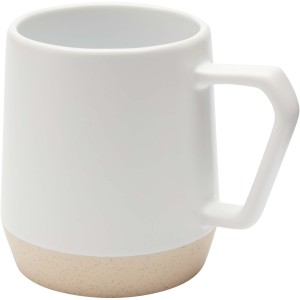 Dolce 300 ml ceramic mug with matt finish, White (Mugs)