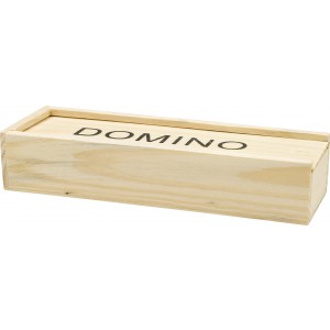 Domino-Spiel in Holzbox Enid, Braun