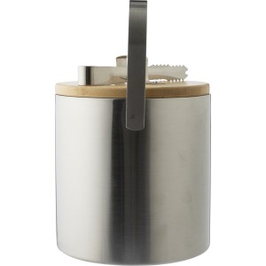 Double walled stainless steel ice bucket Fenwick, silver (Kchenzubehr aus Metall)