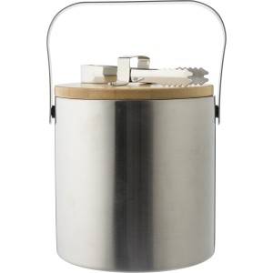 Double walled stainless steel ice bucket Fenwick, silver (Kchenzubehr aus Metall)