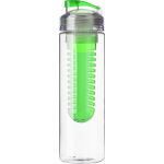 Drinking bottle (650 ml) with fruit infuser, lime (7307-19)