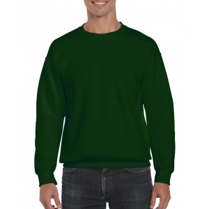 DRYBLEND(r) ADULT CREWNECK SWEATSHIRT, Forest Green (Pullovers)