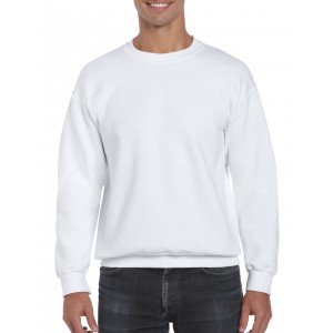 DRYBLEND(r) ADULT CREWNECK SWEATSHIRT, White (Pullovers)