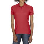 DRYBLEND<sup>®</sup> LADIES' DOUBLE PIQUÉ POLO, Red (GIL75800RE)