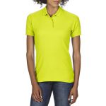 DRYBLEND<sup>®</sup> LADIES' DOUBLE PIQUÉ POLO, Safety Green (GIL75800SFG)
