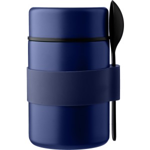 Stainless steel double walled lunch pot Niko, blue <font size=1>[ENG]</font>