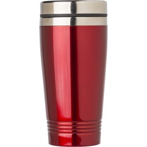 Trinkbecher aus Edelstahl (450 ml) Velma, Rot