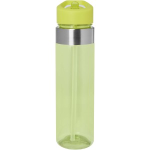 Dylan 650 ml Tritan water bottle with flip spout lid, Lime (Sport bottles)