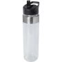 Dylan 650 ml Tritan water bottle with flip spout lid, Transp