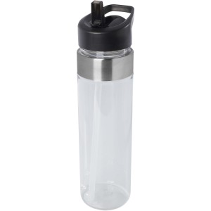Dylan 650 ml Tritan water bottle with flip spout lid, Transp <font size=1>[ENG]</font>