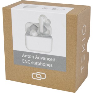 Anton Advanced ENC earbuds, White (Earphones, headphones)
