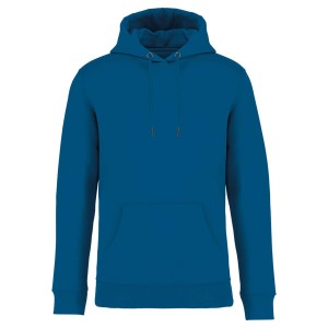 ECO-FRIENDLY UNISEX HOODED SWEATSHIRT, Blue Sapphire (Pullovers)