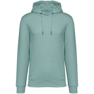 ECO-FRIENDLY UNISEX HOODED SWEATSHIRT, Jade Green (Pullovers)