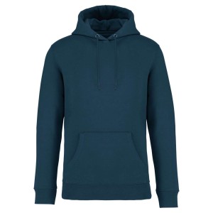 ECO-FRIENDLY UNISEX HOODED SWEATSHIRT, Peacock Green (Pullovers)