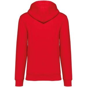 ECO-FRIENDLY UNISEX HOODED SWEATSHIRT, Poppy Red (Pullovers)