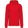 ECO-FRIENDLY UNISEX HOODED SWEATSHIRT, Poppy Red