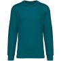 ECO-FRIENDLY UNISEX ROUND NECK SWEATSHIRT, Peacock Green