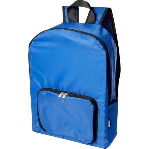 EcoFold RPET foldable backpack 15L, Royal blue (Rucksack)
