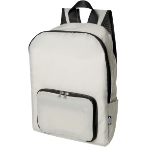 EcoFold RPET foldable backpack 15L, Sandstone (Rucksack)