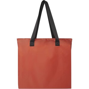 EcoFold RPET foldable tote bag 16L, Brick (Einkaufstaschen)