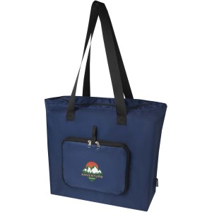 EcoFold RPET foldable tote bag 16L, Navy (Einkaufstaschen)