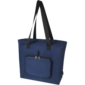 EcoFold RPET foldable tote bag 16L, Navy (Einkaufstaschen)