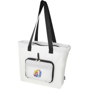 EcoFold RPET foldable tote bag 16L, White (Einkaufstaschen)