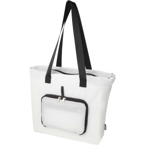 EcoFold RPET foldable tote bag 16L, White (Einkaufstaschen)