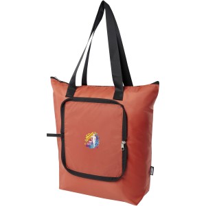 EcoFold RPET foldable tote cooler bag 15L, Brick (Khlboxen)
