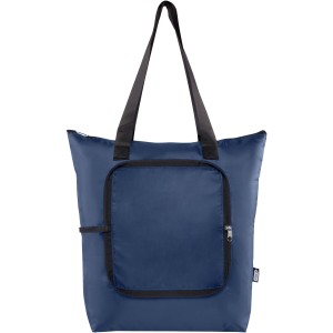 EcoFold RPET foldable tote cooler bag 15L, Navy (Khlboxen)