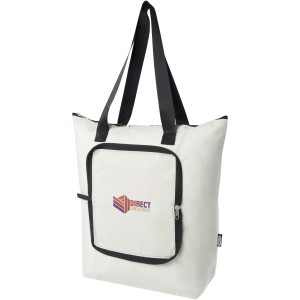 EcoFold RPET foldable tote cooler bag 15L, Sandstone (Khlboxen)