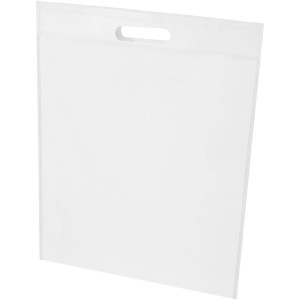 EcoSeal GRS recycled nonwoven tote bag 5L, White <font size=1>[ENG]</font>