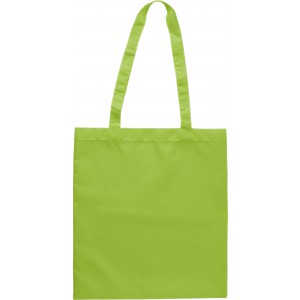 Einkaufstasche aus rPET-Polyester Anaya, Limettengrün