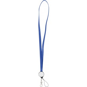 ABS 2-in-1 lanyard Romario, cobalt blue (Eletronics cables, adapters)