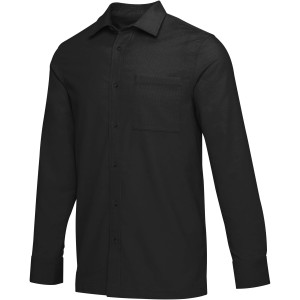 Alum corduroy unisex shirt, Black <font size=1>[ENG]</font>