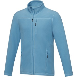 Elevate Amber men's GRS recycled full zip fleece jacket, NXT blue <font size=1>[ENG]</font>