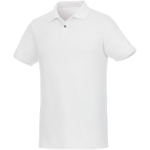 Beryl Poloshirt aus Bio-Recyclingmaterial fr Herren, weiss