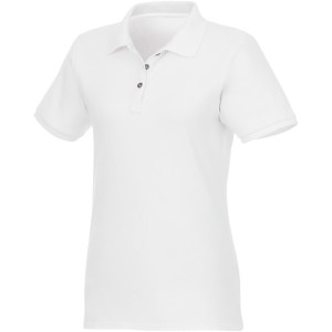 Beryl Poloshirt aus Bio-Recyclingmaterial fr Damen, weiss