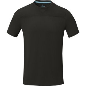 Elevate Borax short sleeve men's GRS recycled cool fit t-shirt, Solid black (T-shirt, mixed fiber, synthetic)