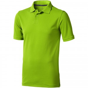Calgary Poloshirt fr Herren, apfelgrn