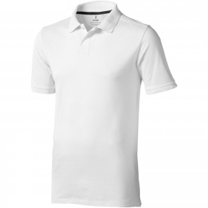 Calgary Poloshirt fr Herren, weiss