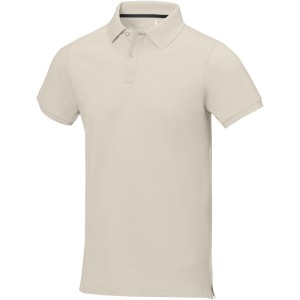 Calgary short sleeve men's polo, Sandstone <font size=1>[ENG]</font>