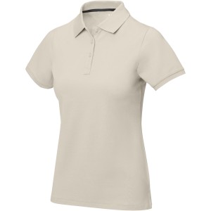 Calgary short sleeve women's polo, Sandstone <font size=1>[ENG]</font>