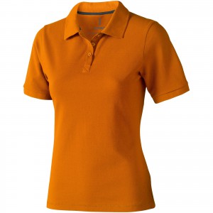 Calgary Poloshirt fr Damen, orange