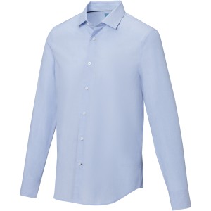 Elevate Cuprite long sleeve men's  organic shirt, Light blue <font size=1>[ENG]</font>