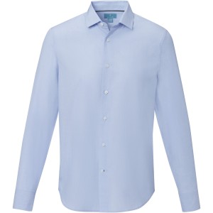 Elevate Cuprite long sleeve men's  organic shirt, Light blue (Hemden)